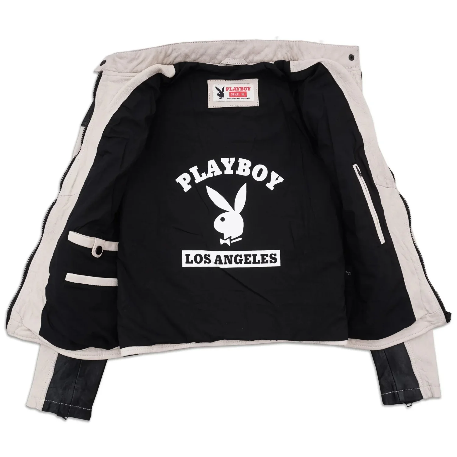 Playboy Anderson Women's Leather Jacket - Image 4