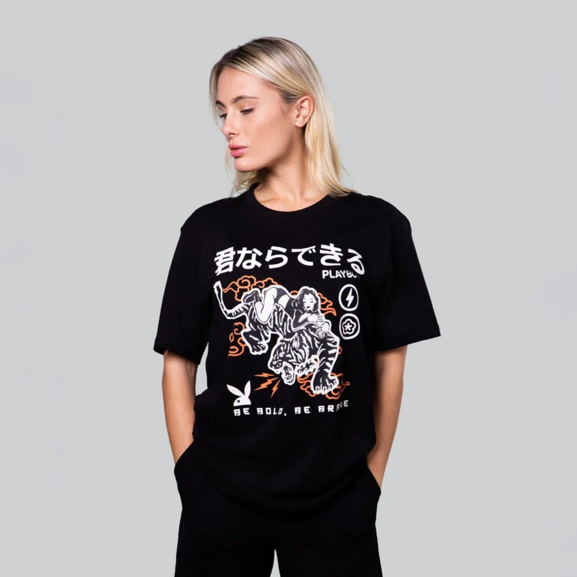 Playboy Be Brave Tee - Image 4