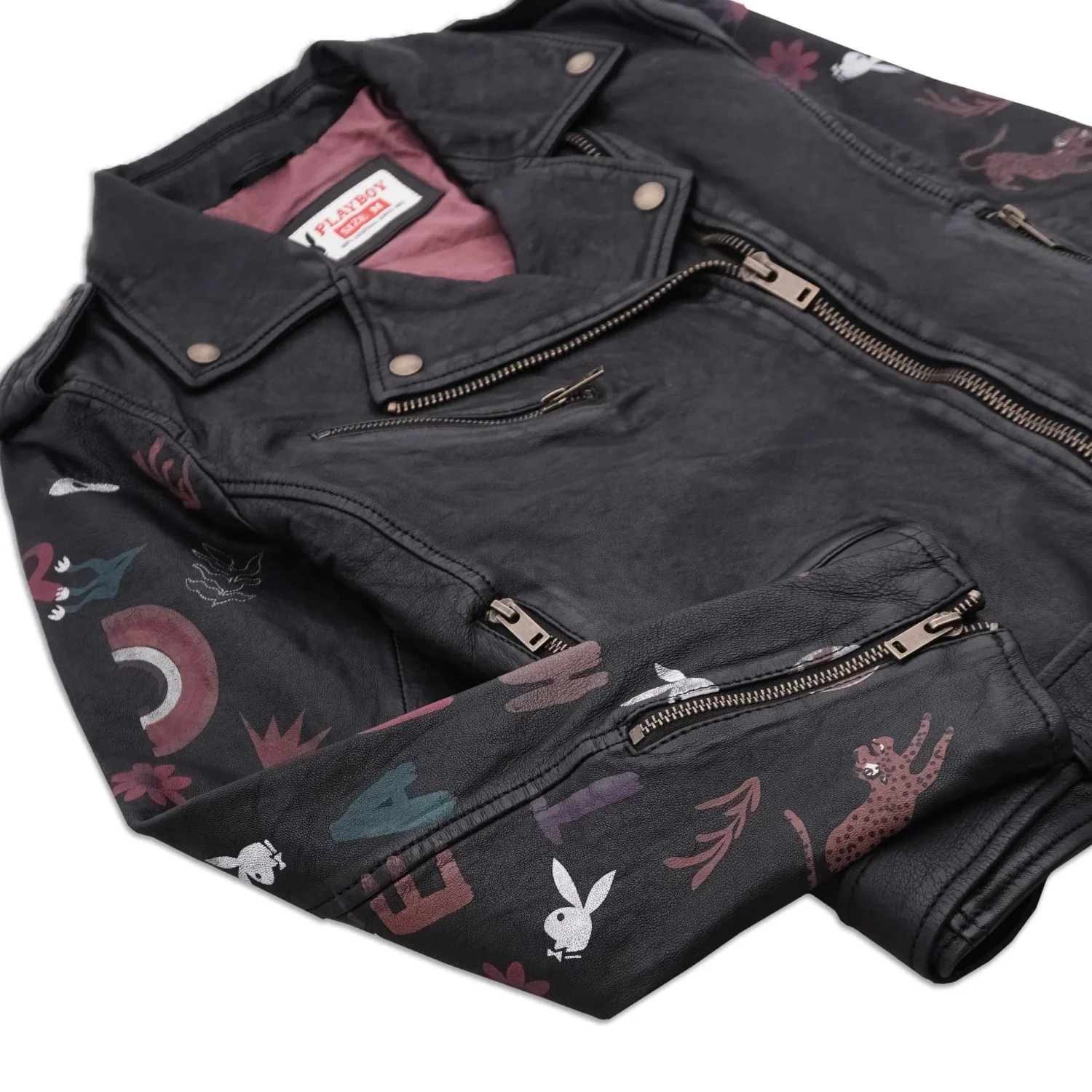Playboy Becker Women's Leather Jacket - Image 3