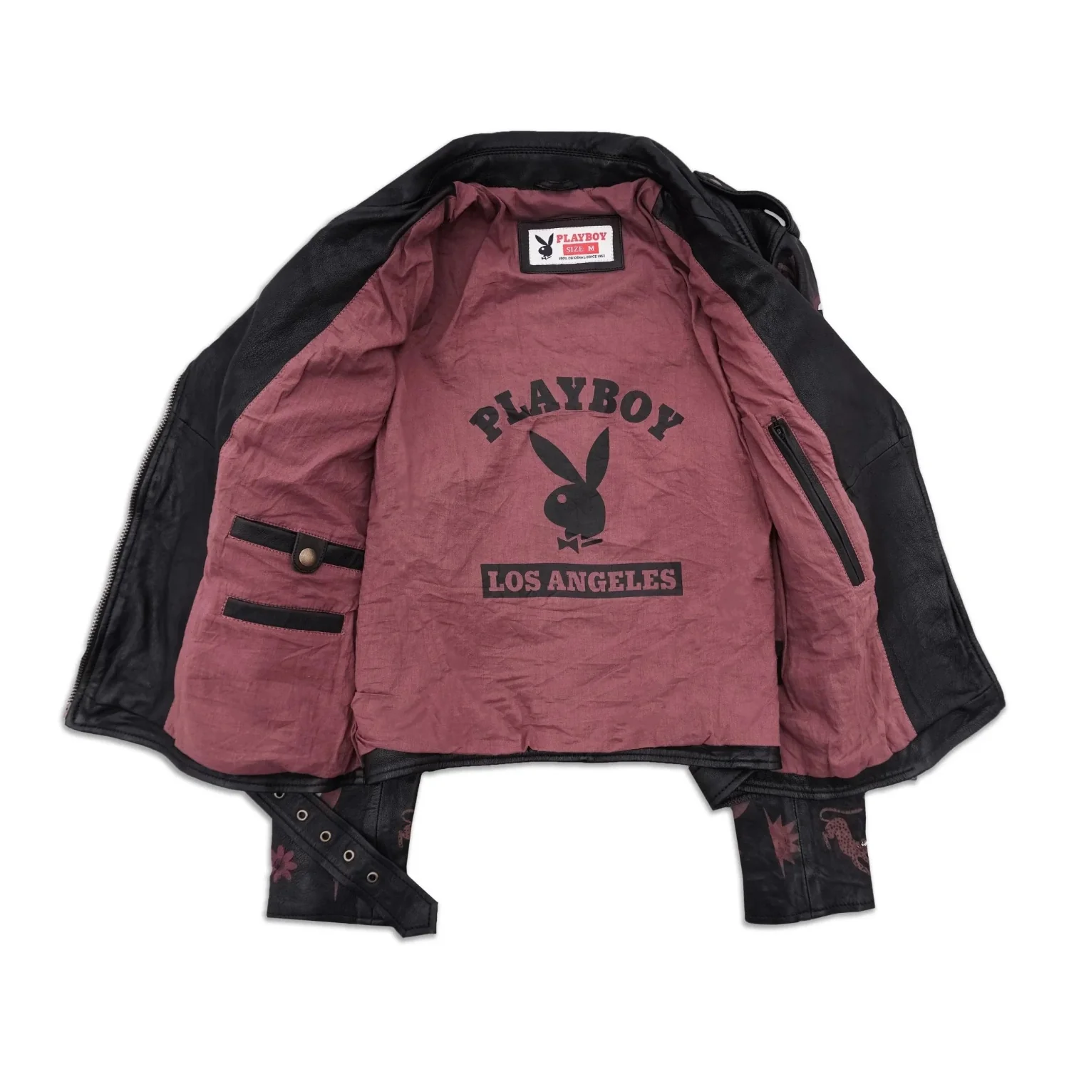 Playboy Becker Women's Leather Jacket - Image 4