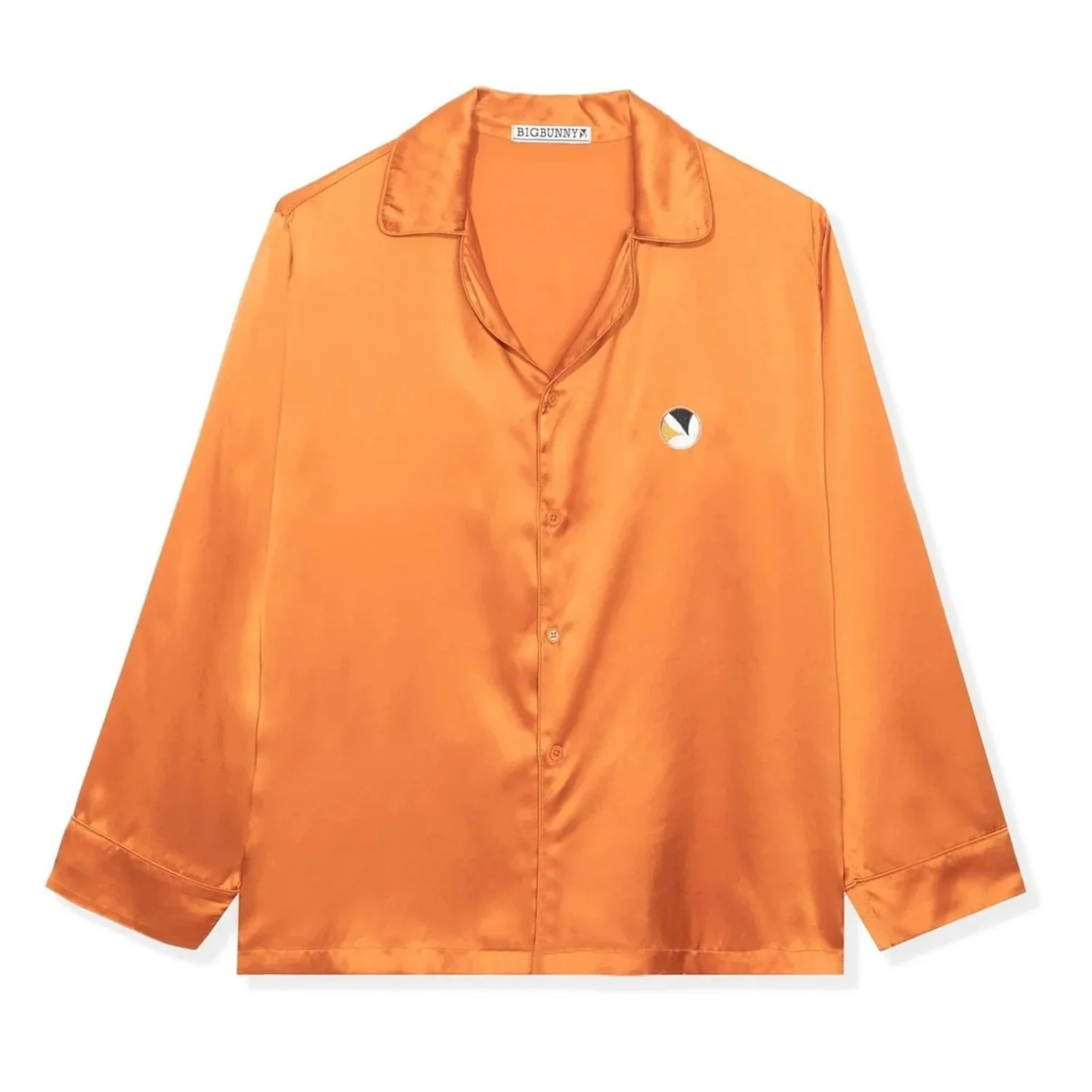 Playboy Silk Button Down Collared Top - Image 2