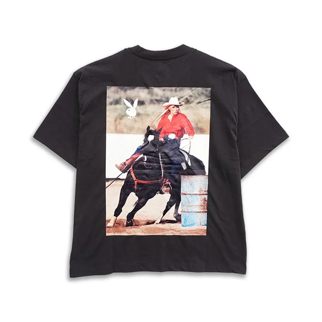 Playboy Equestrian Boxy Tee - Image 3