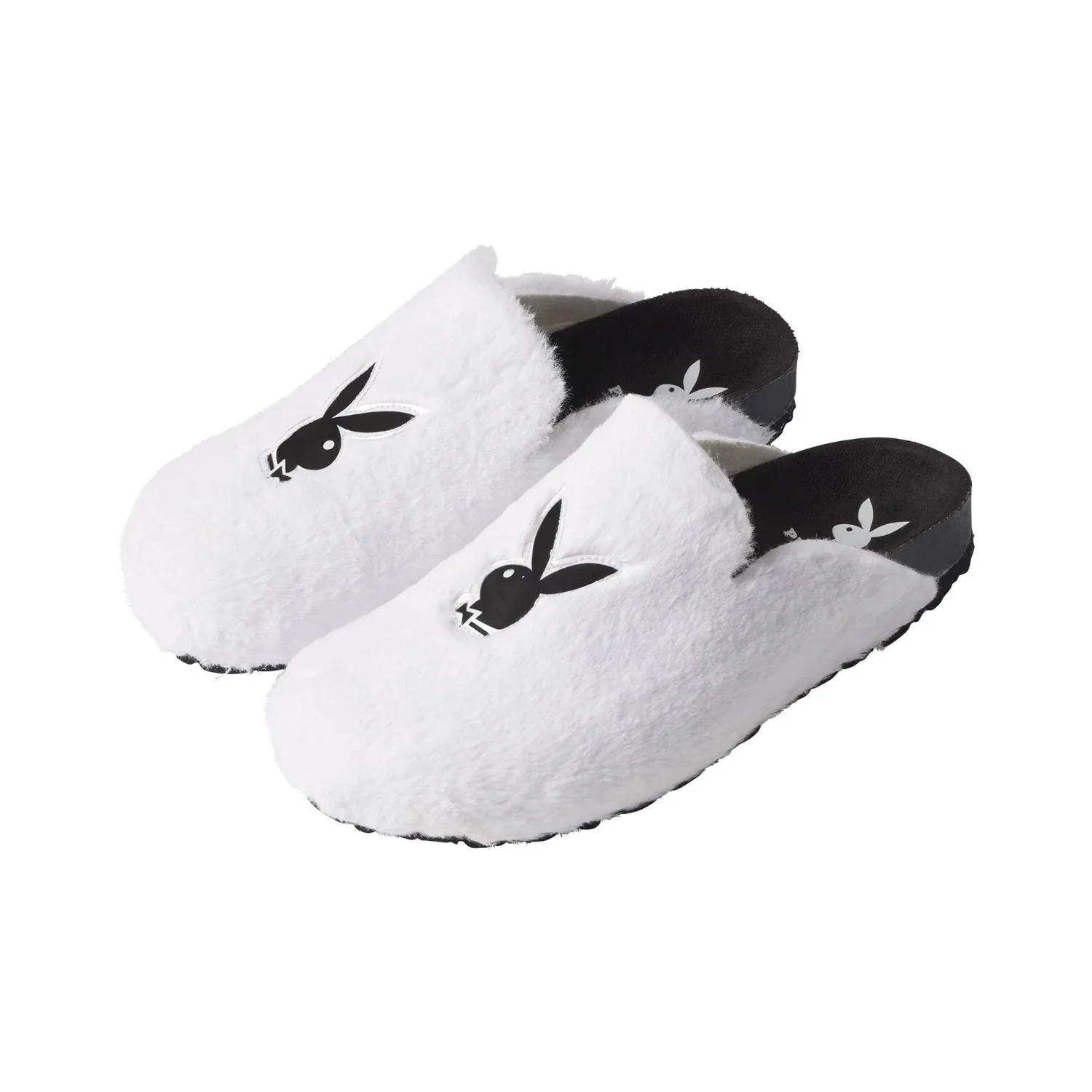 Playboy Fuzzy Slides