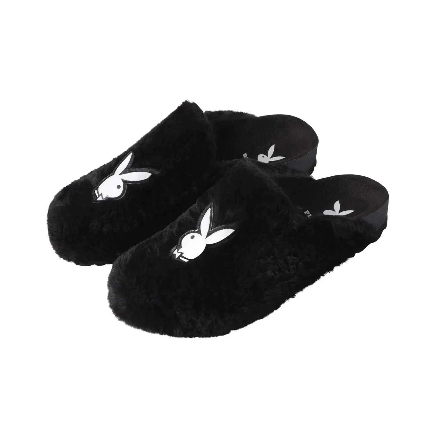 Playboy Fuzzy Slides - Image 3