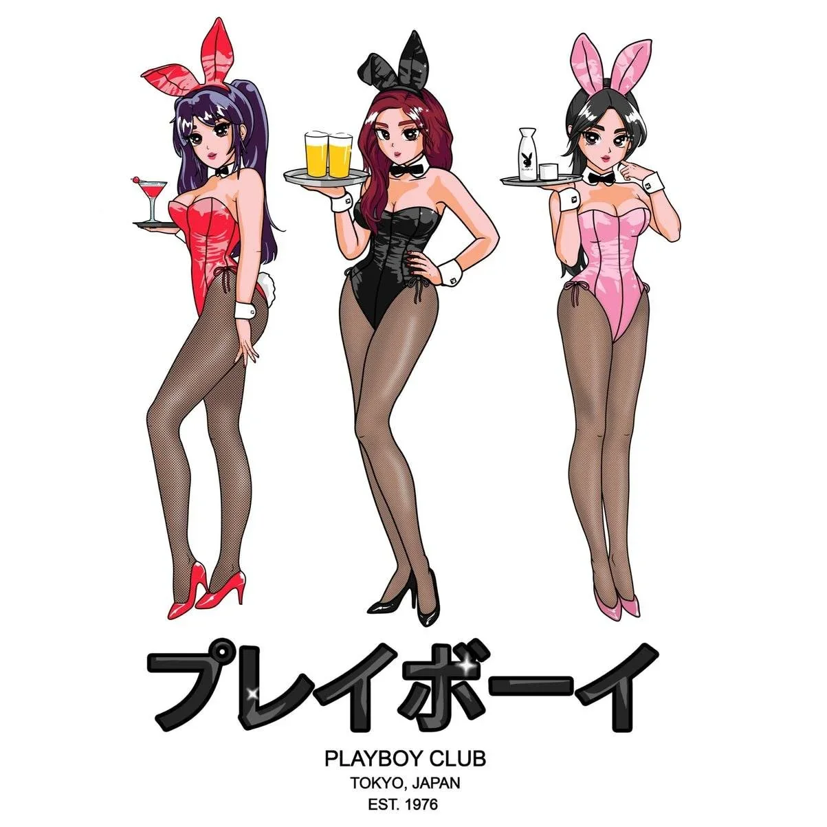 Playboy Tokyo Club Happy Hour Sweatshirt - Image 5