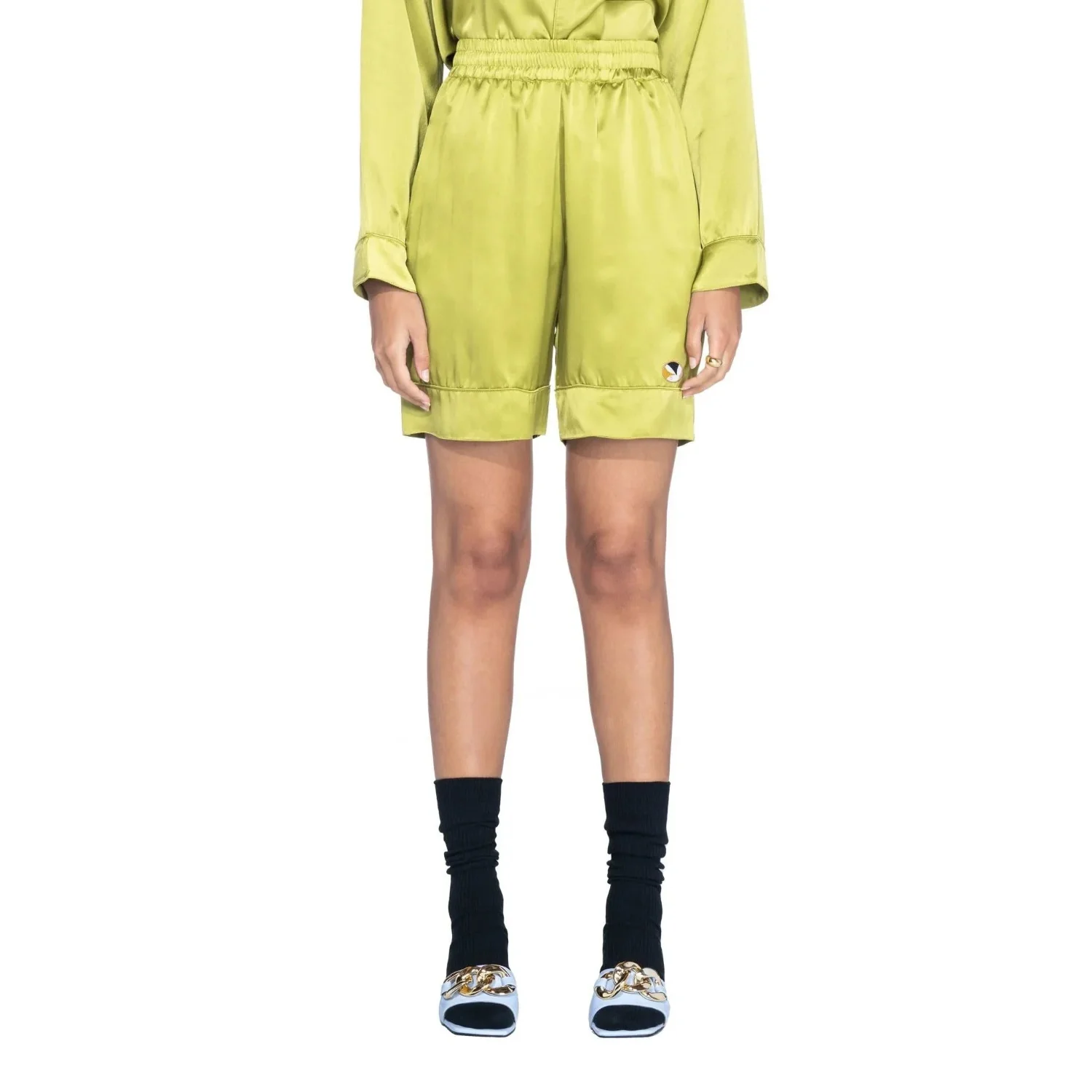 Playboy Long Silk Shorts - Image 3