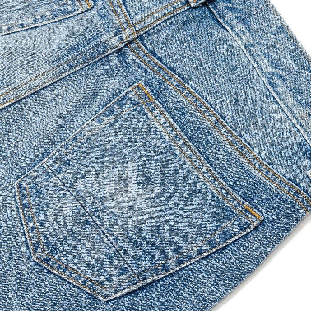 Playboy Men's Medium Wash Vintage Denim Pants - Image 4