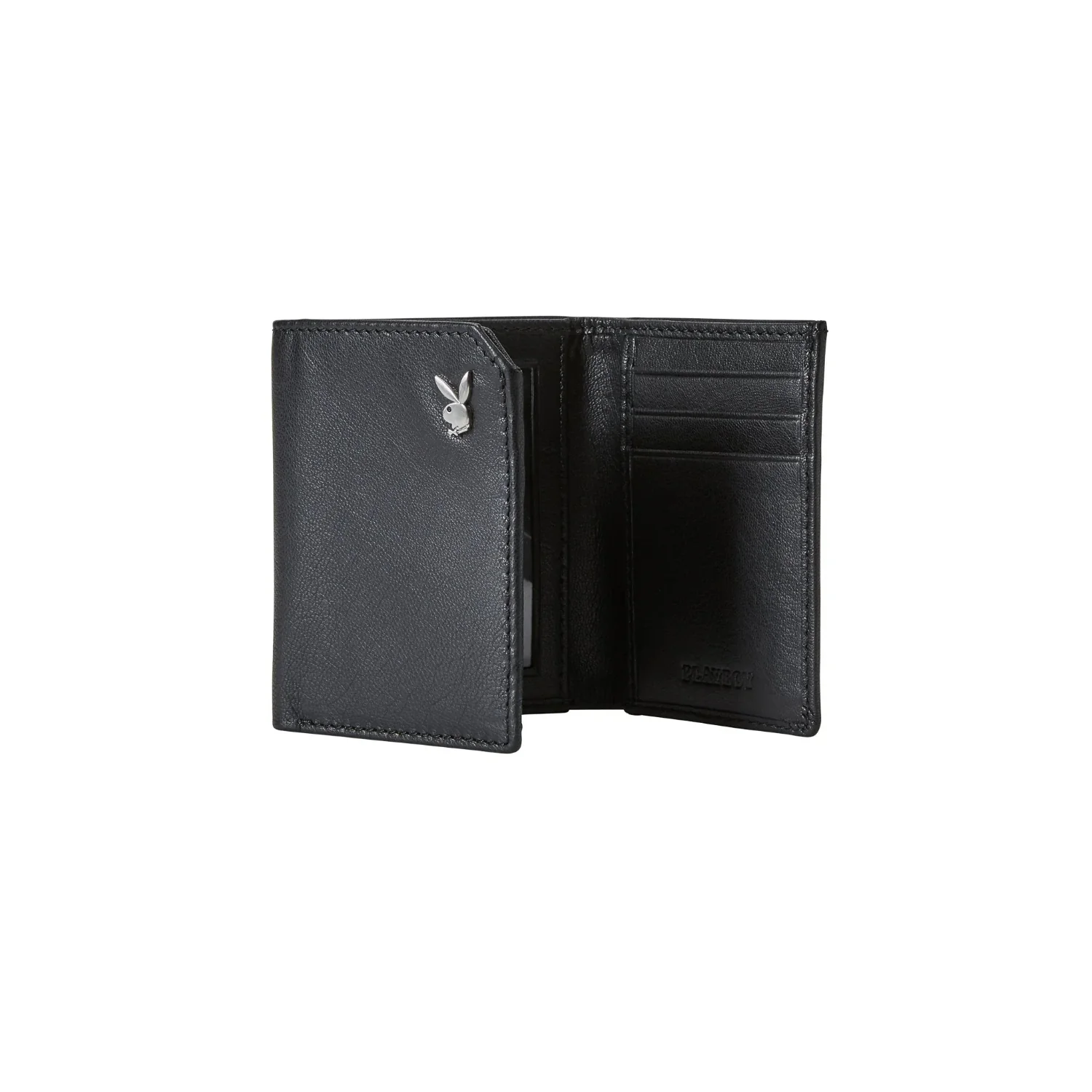 Playboy Men's Milled Trifold Wallet - Image 3