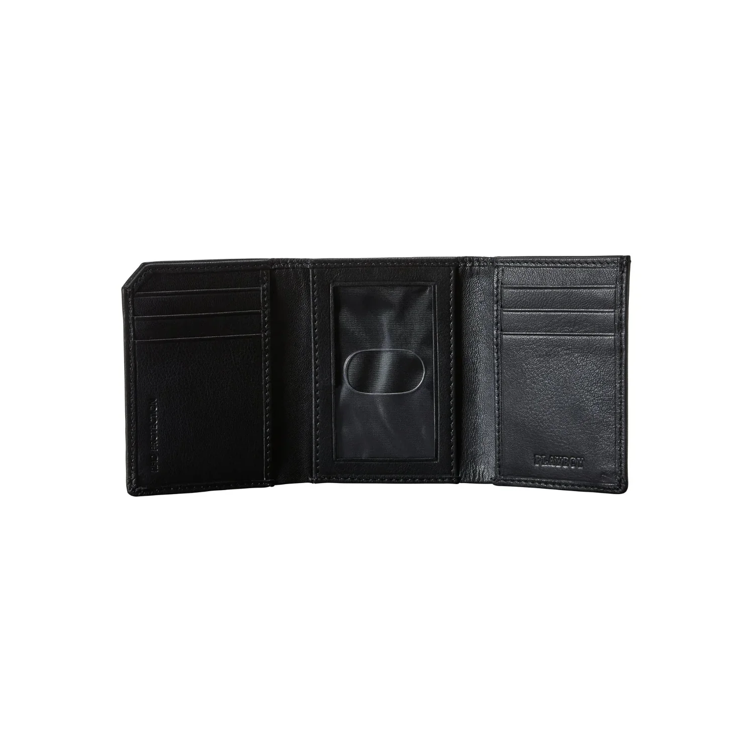 Playboy Men's Milled Trifold Wallet - Image 4