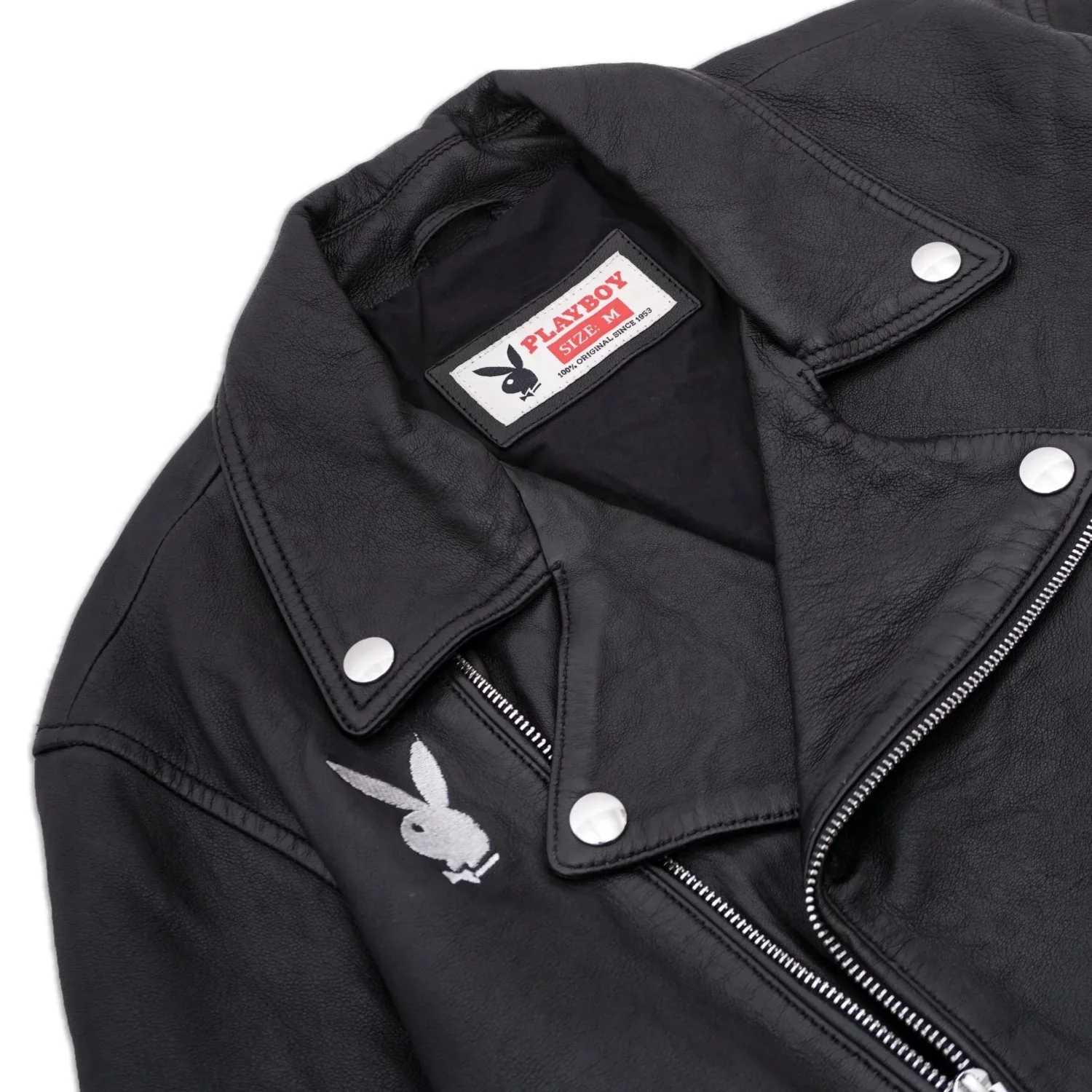 Playboy Olympe Men's Leather Jacket - Image 5