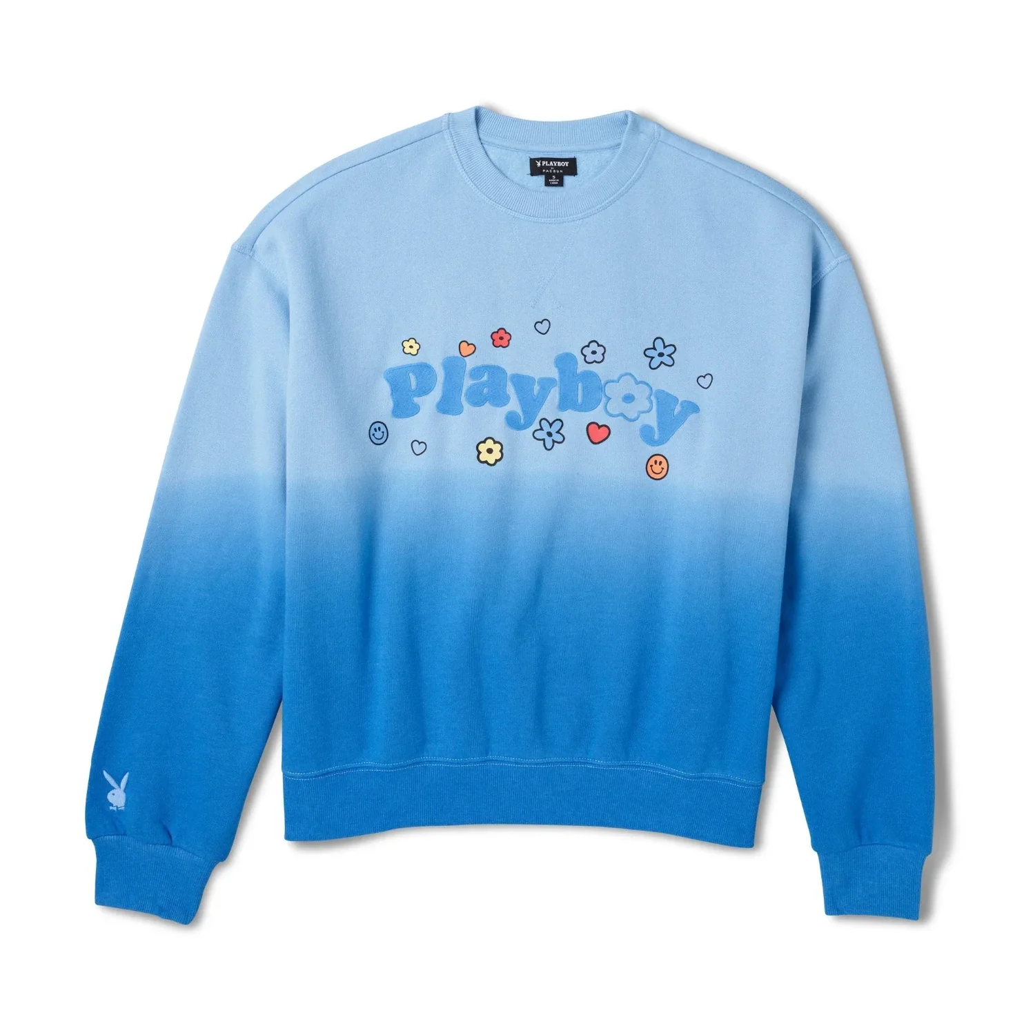 Playboy Women's Camp Crew Neck Sweatshirt