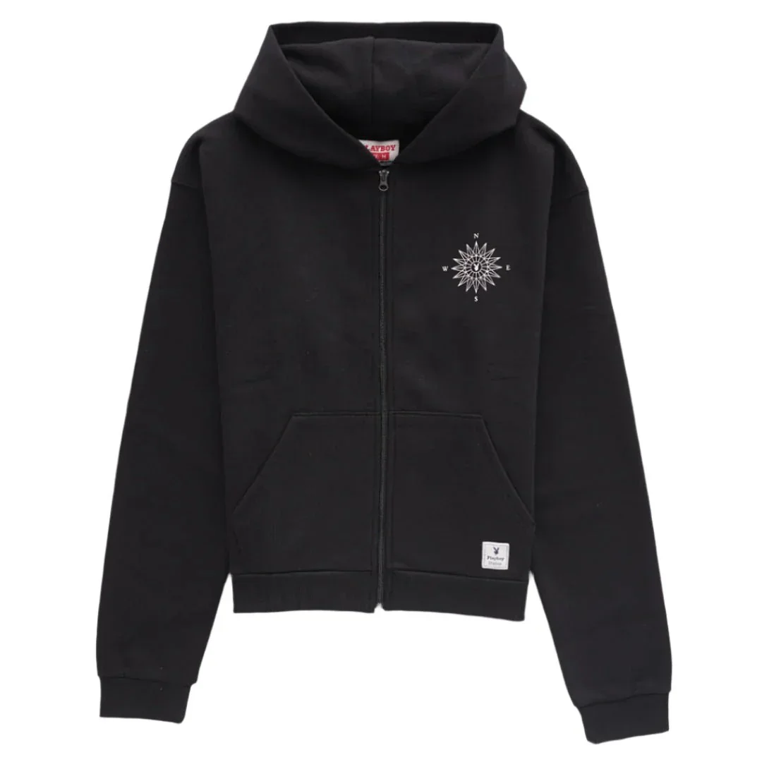 Playboy Compass Zip Hoodie - Image 3