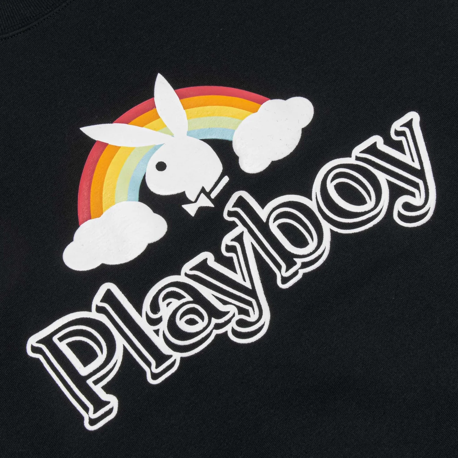 Playboy Women's Smile Club Oversized Crewneck Sweatshirt - Image 3