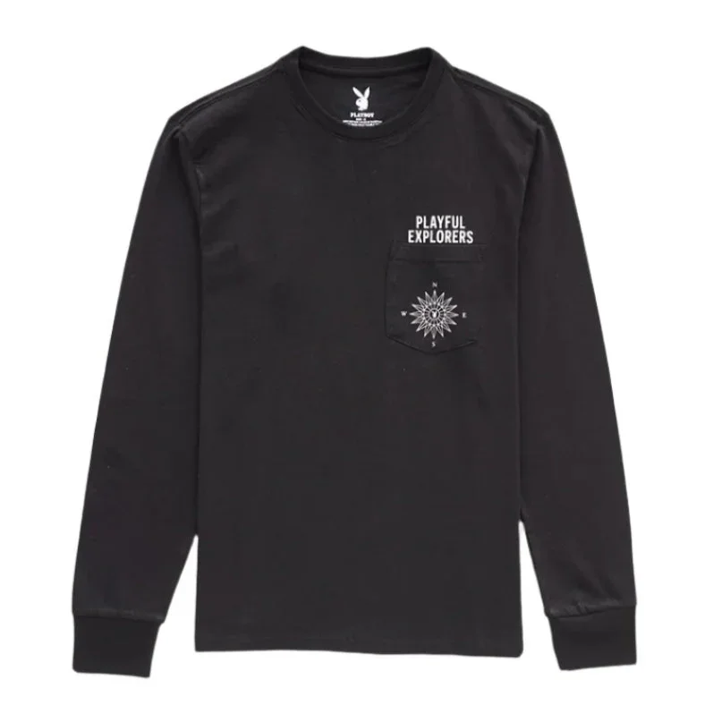 Playboy Compass Long Sleeve Tee - Image 2