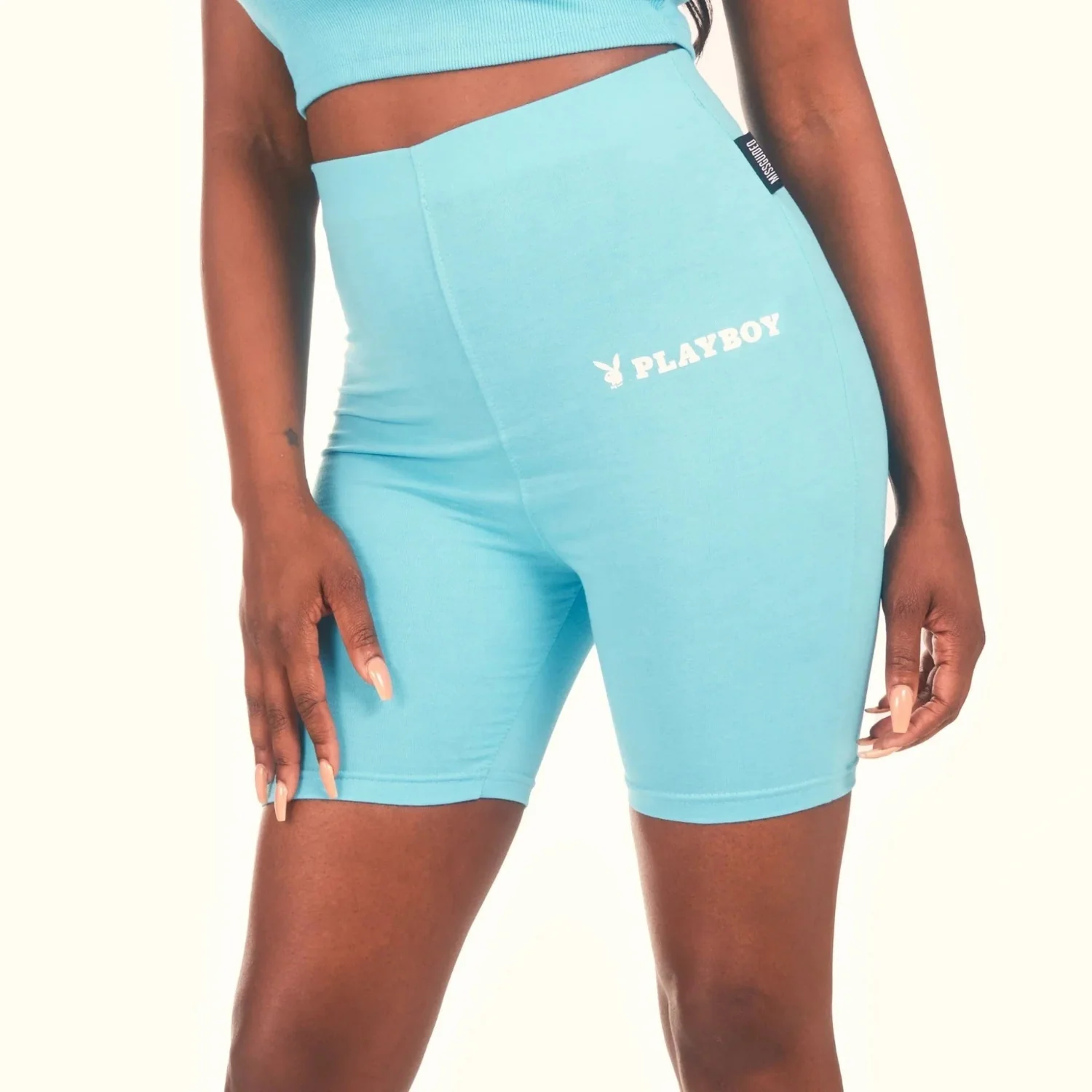 Playboy Logo Biking Shorts
