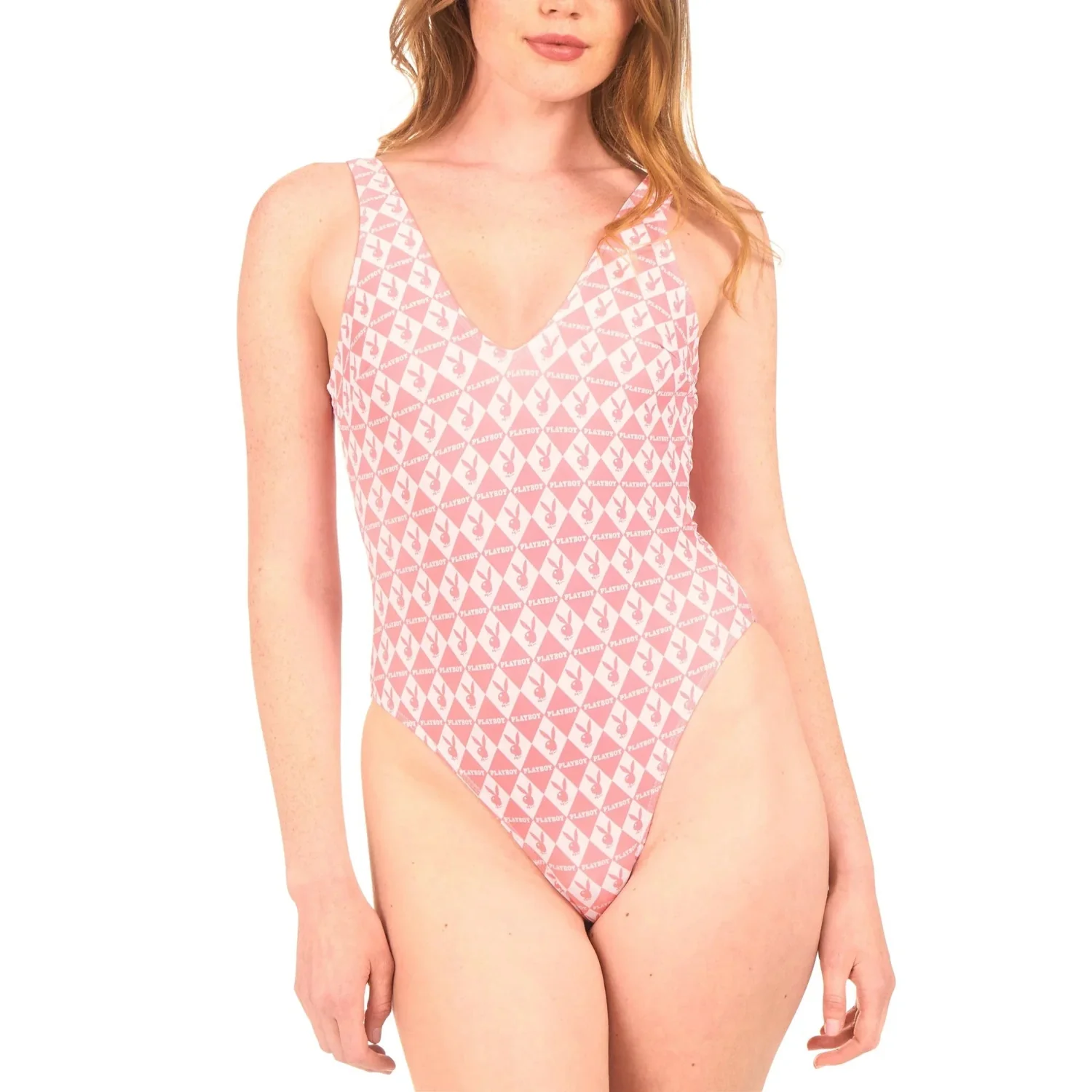 Playboy Women's One Piece Monogram Swimsuit - Image 4
