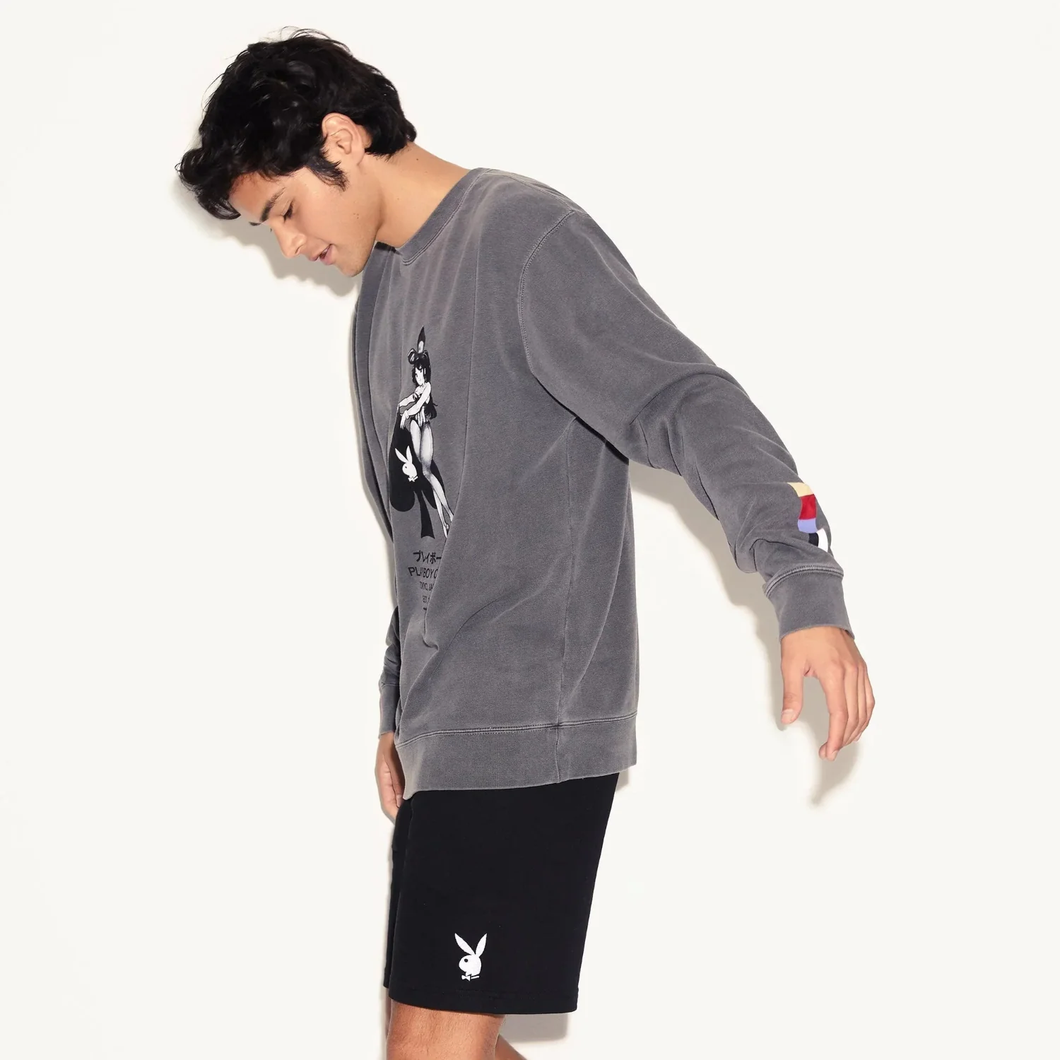 Playboy Men's Rabbit Head Sweat Shorts - Image 10