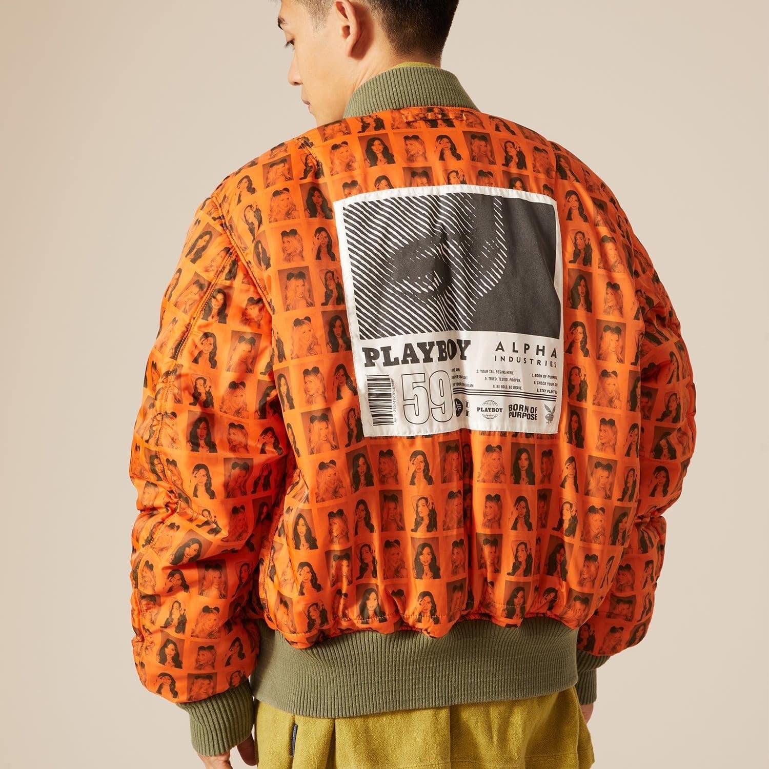 Playboy x Alpha Industries Reversible MA-1 Flight Jacket - Image 8