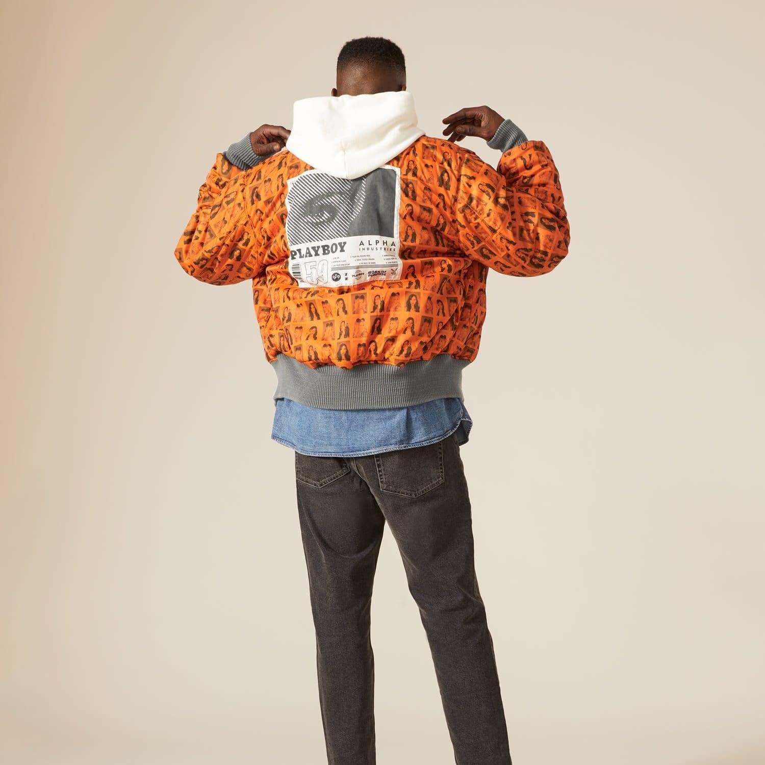 Playboy x Alpha Industries Reversible MA-1 Flight Jacket - Image 9