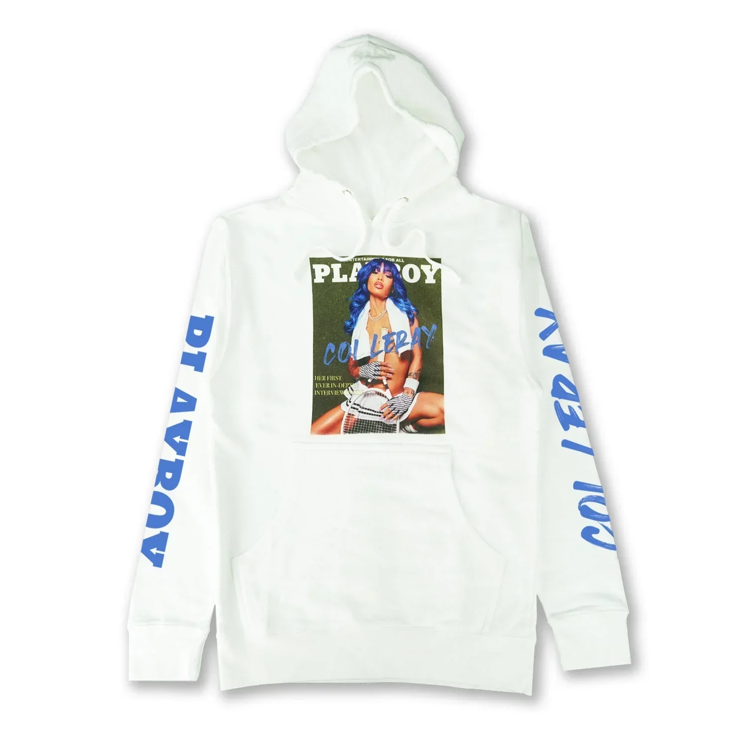 Playboy x Coi Leray Tennis Cover Hoodie - Image 2
