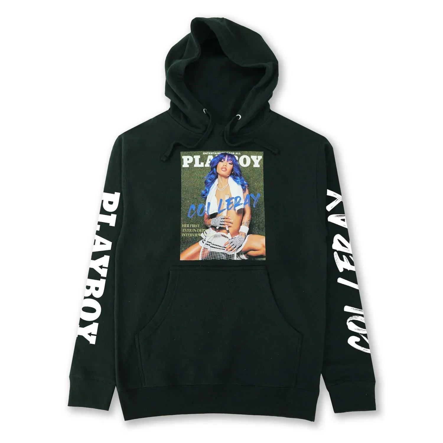 Playboy x Coi Leray Tennis Cover Hoodie - Image 3
