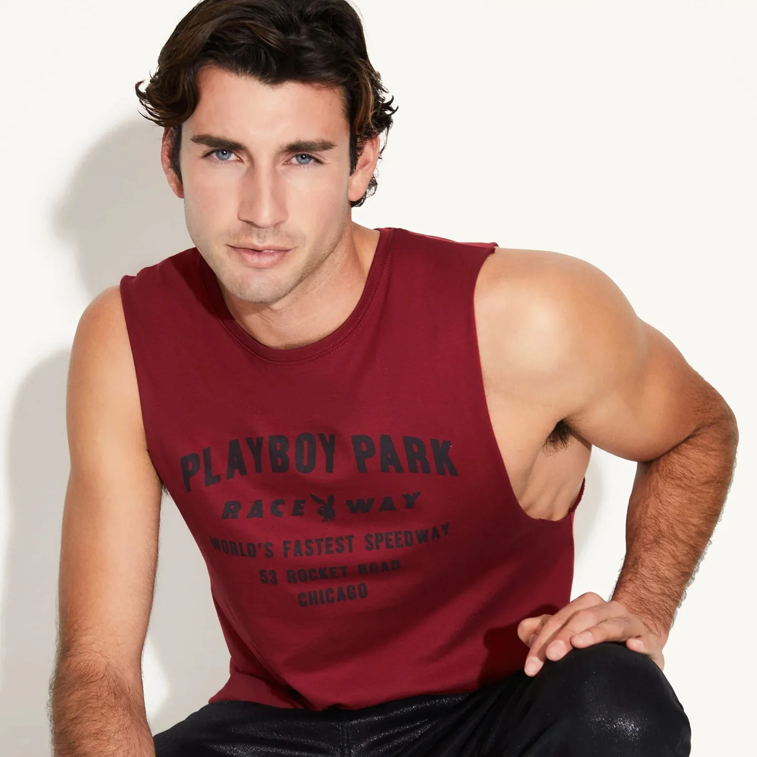 Playboy Raceway Muscle Tank - Image 4
