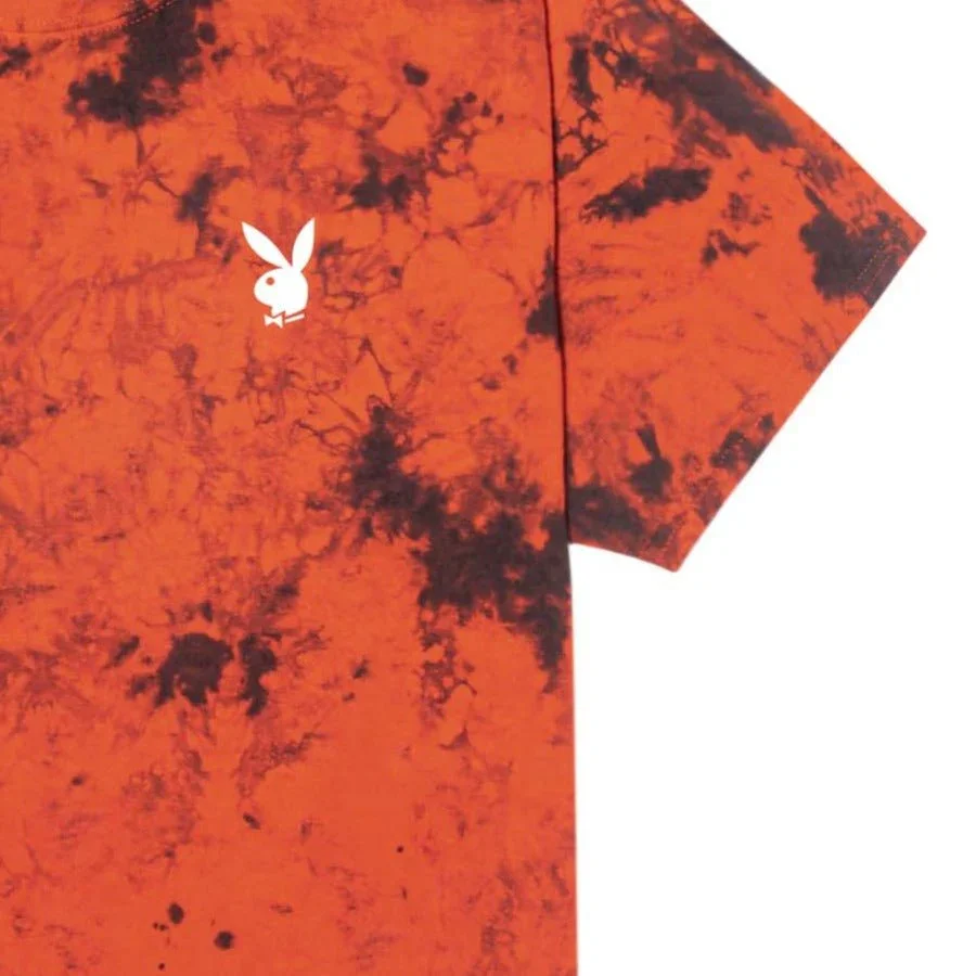Playboy Repeating Masthead Tie Dye T-Shirt - Image 4