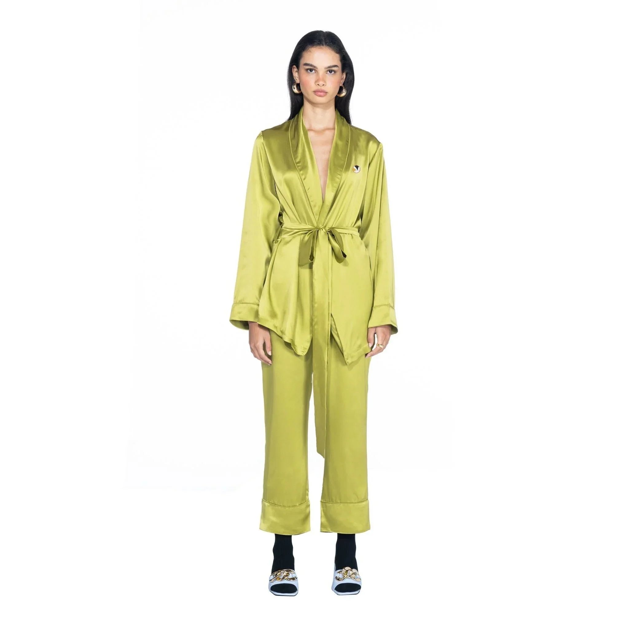 Playboy Silk Robe Top - Image 7