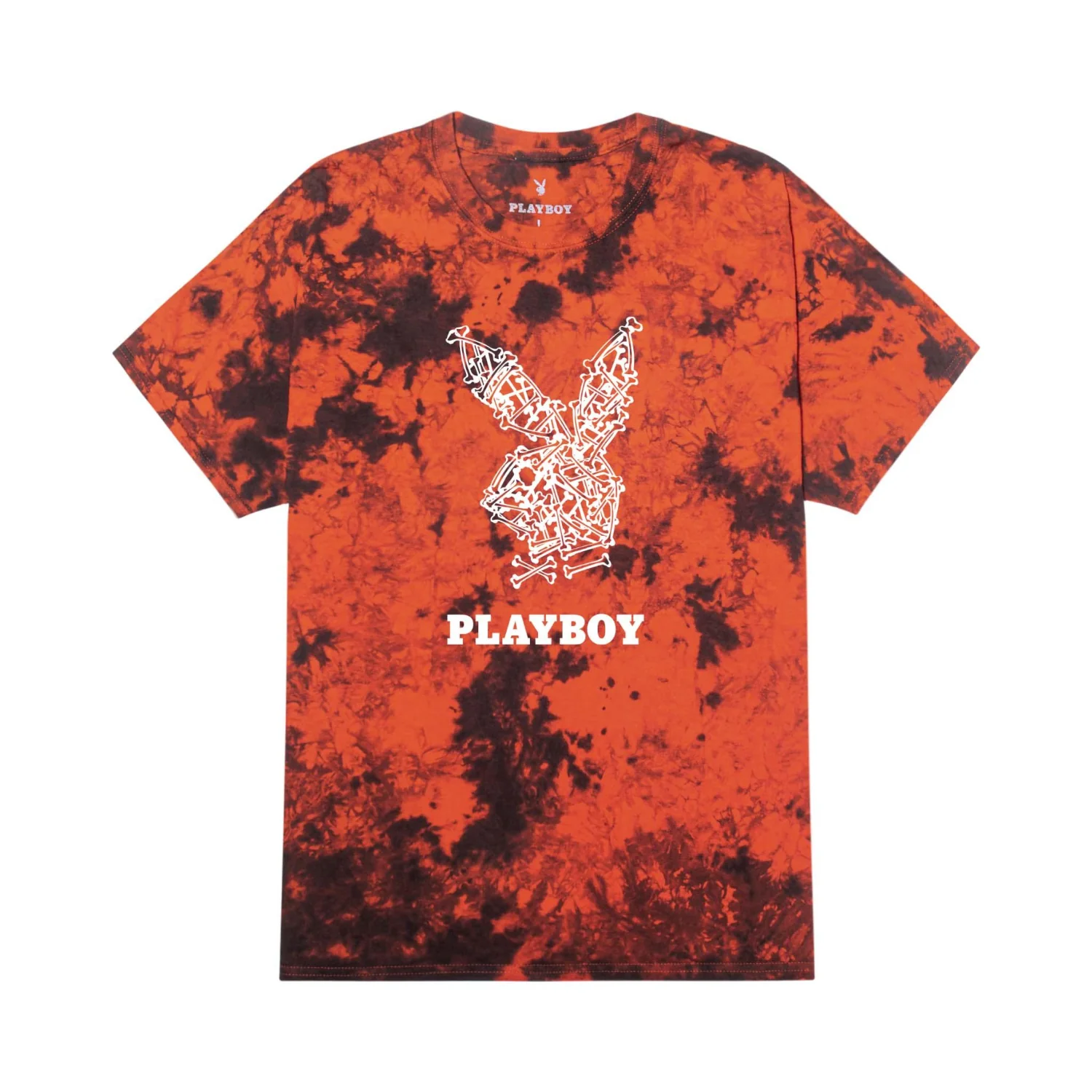 Playboy Skeleton Rabbit Head T-Shirt