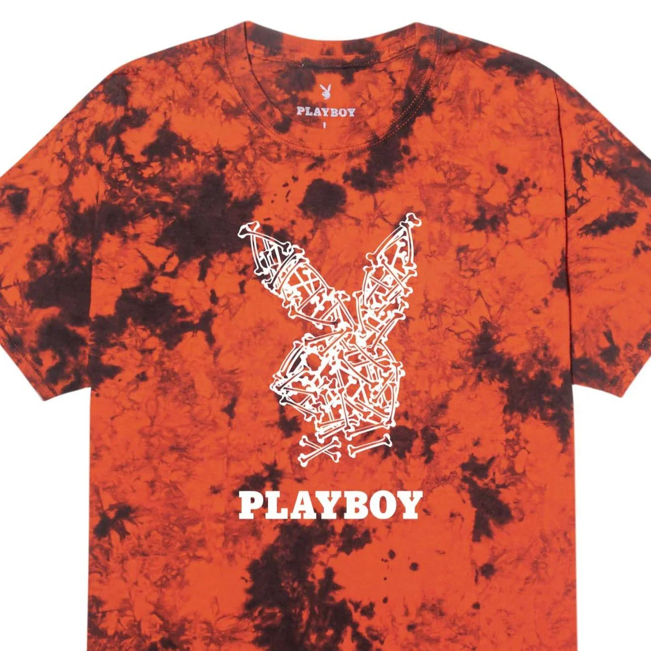 Playboy Skeleton Rabbit Head T-Shirt - Image 2