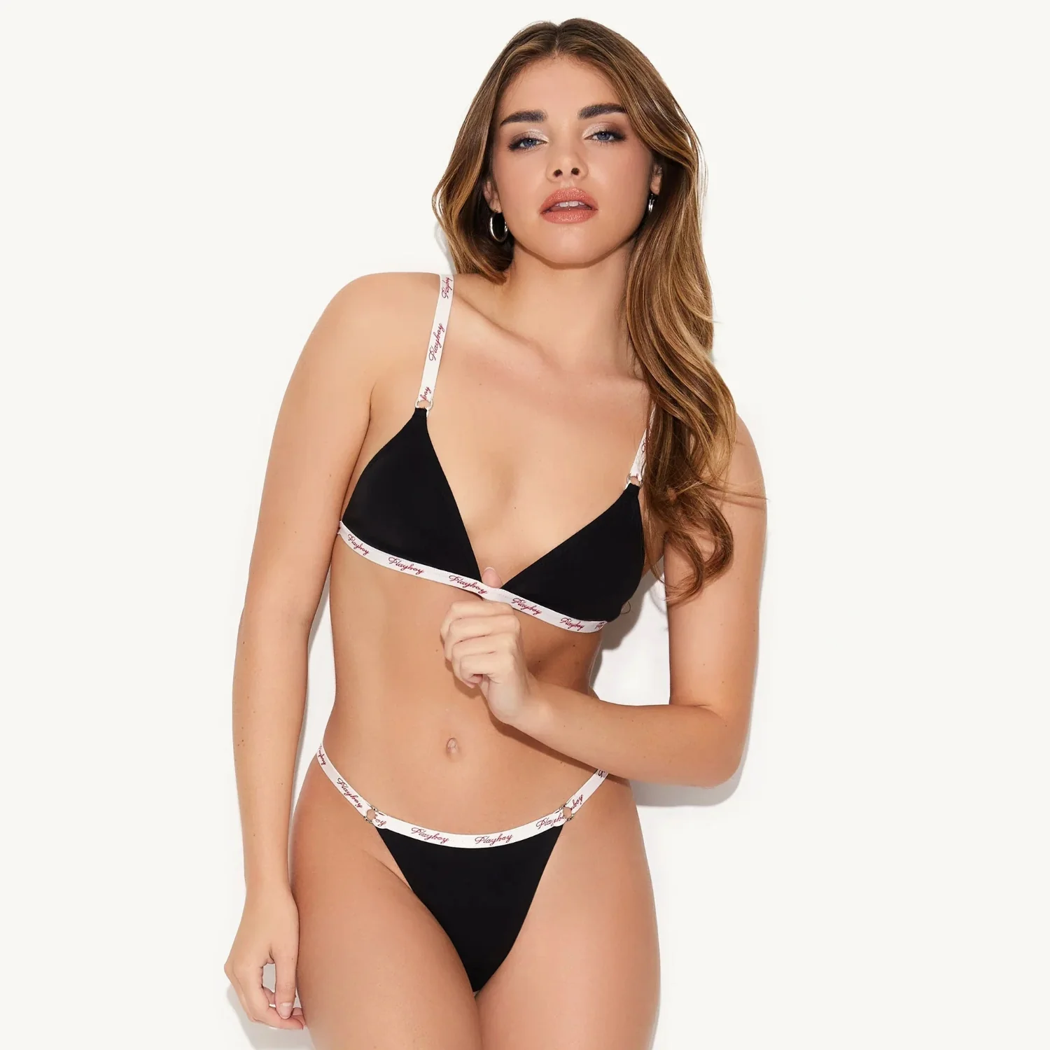 The Playboy Basics Triangle Bralette - Image 4