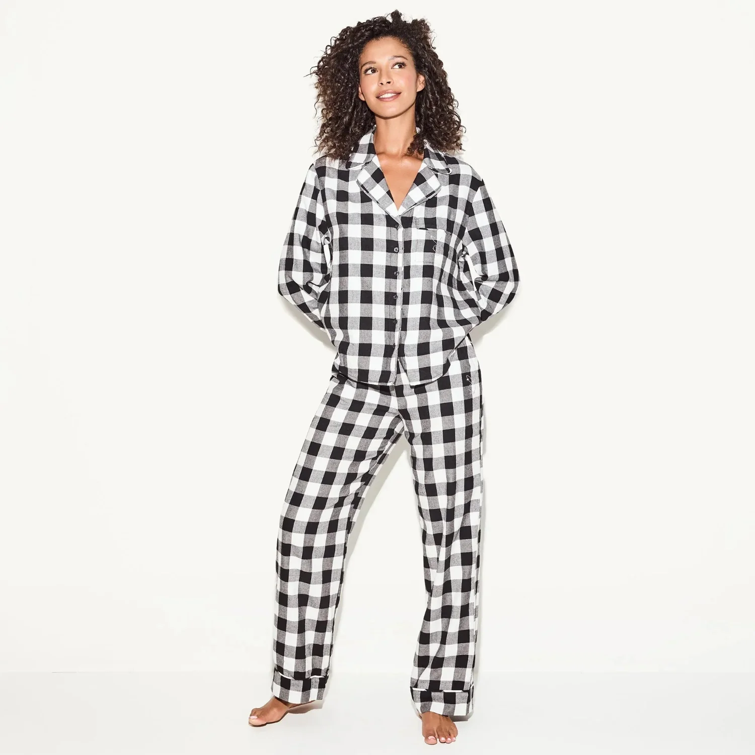 The Playboy Flannel Sleep Shirt