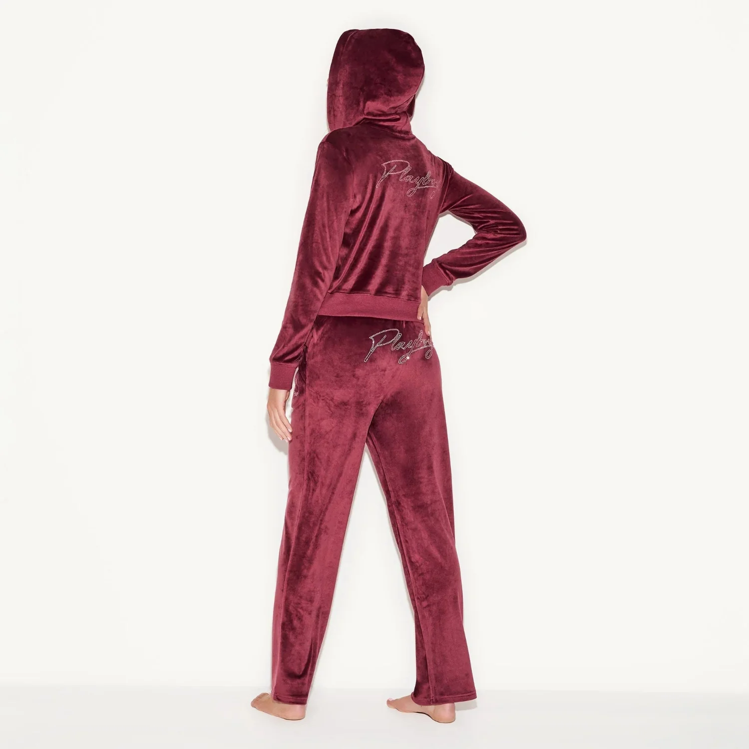 Playboy Women's Velour Jacket - Image 12