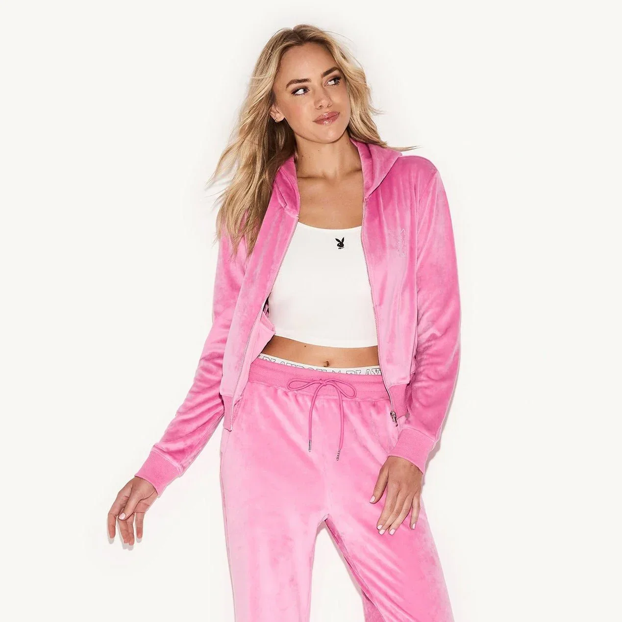 Playboy Women's Velour Jacket - Image 4