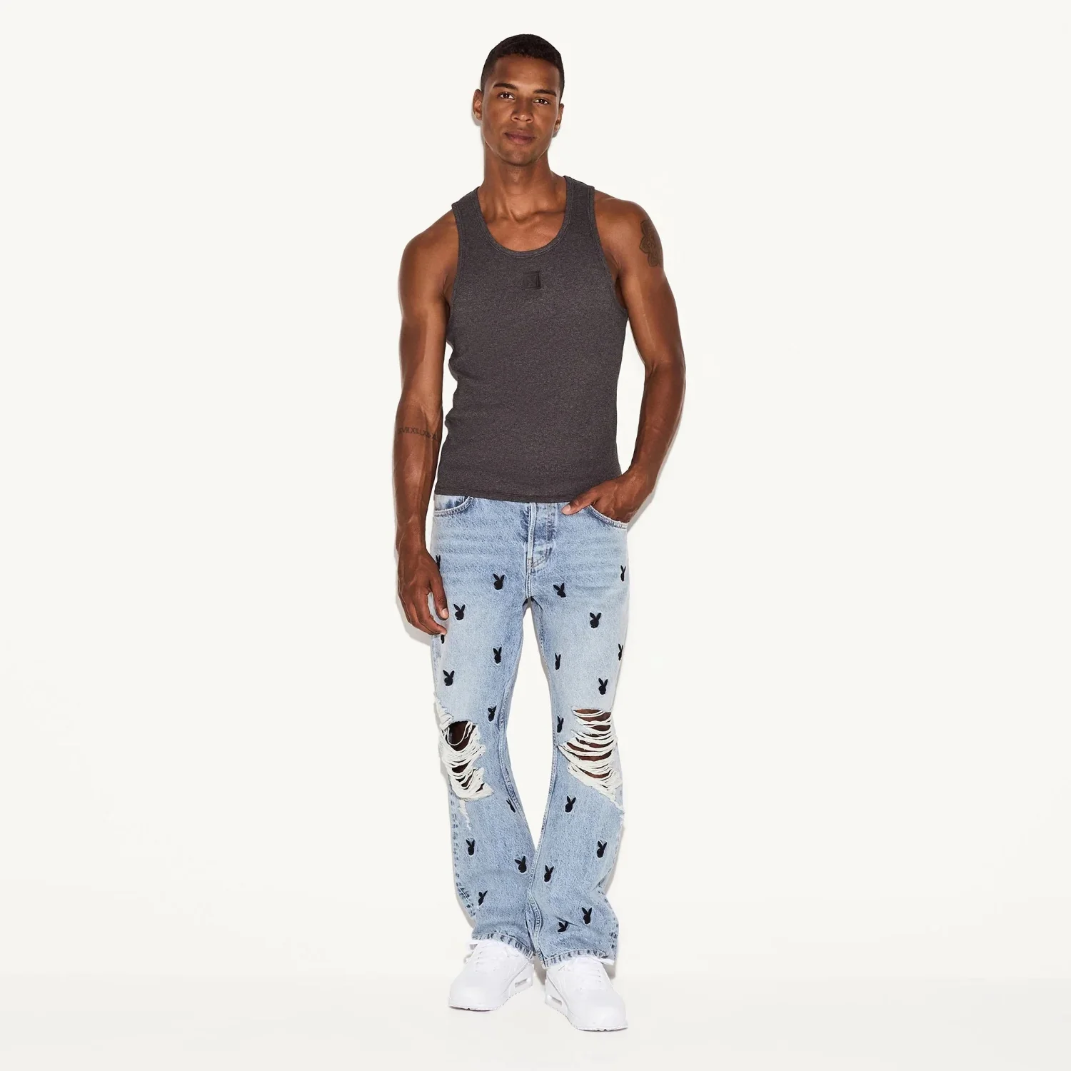 Playboy Men's Essentials Rib Tank - Image 5