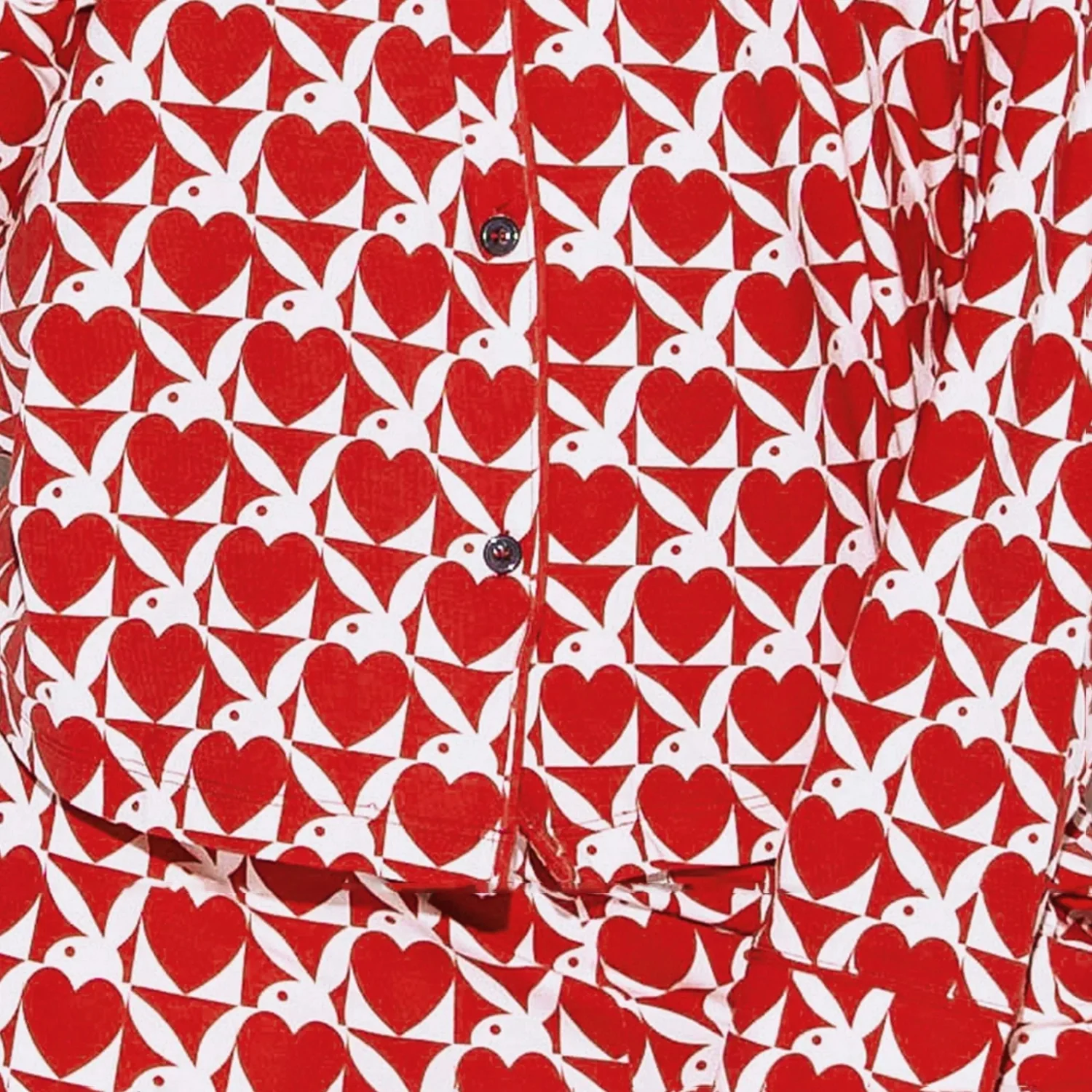 The Playboy Red Slumber Party Pajama Set - Image 2