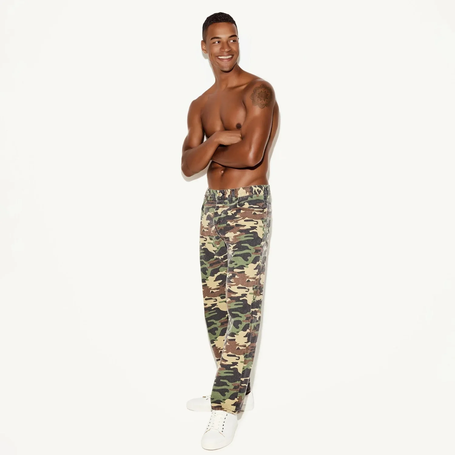 The Playboy Straight Leg Jean Camo