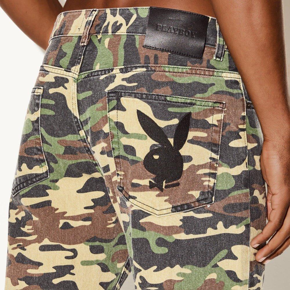 The Playboy Straight Leg Jean Camo - Image 3