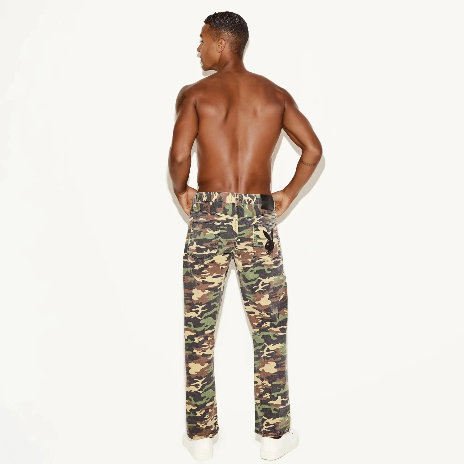 The Playboy Straight Leg Jean Camo - Image 4