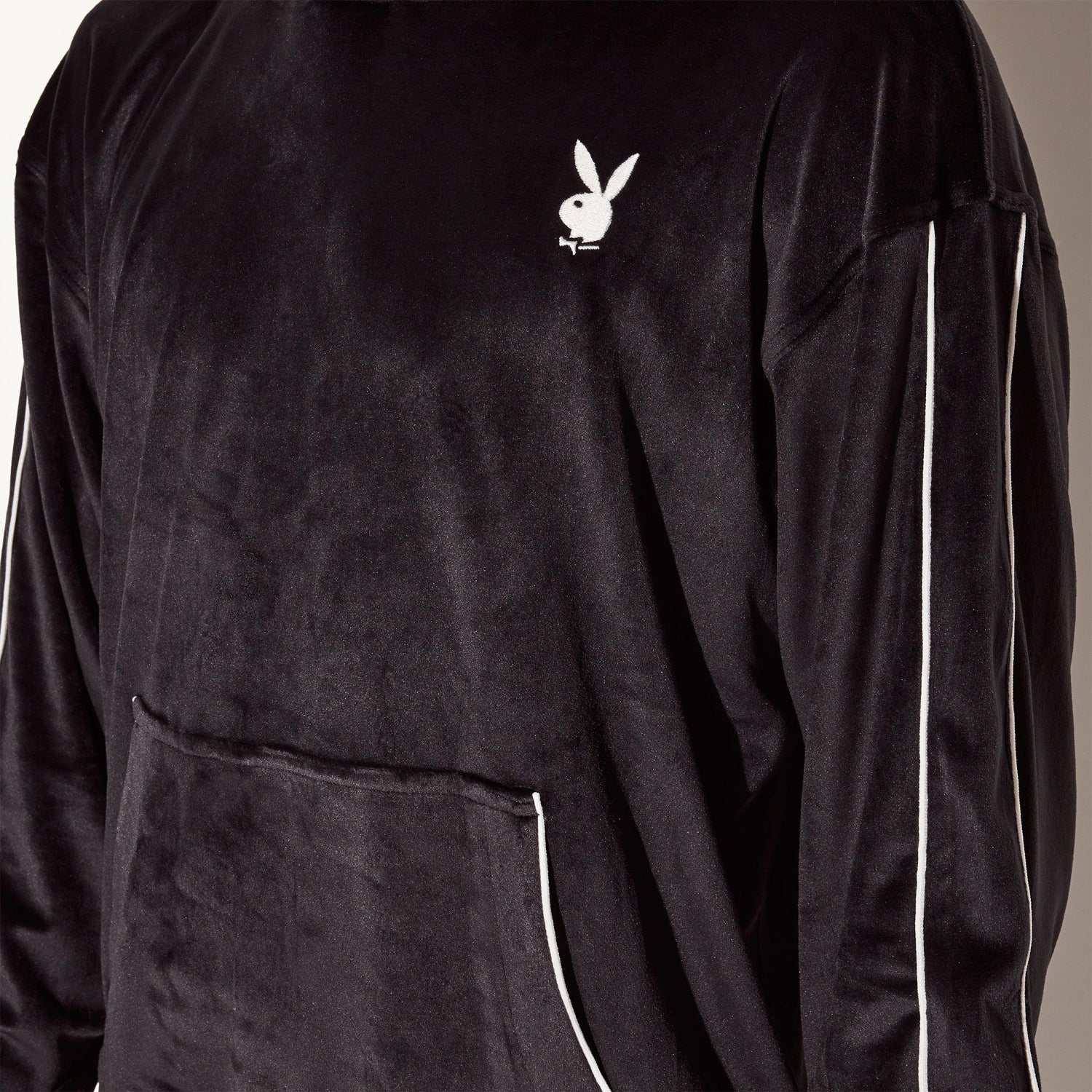 Playboy Men's Velour Hoodie - Image 3