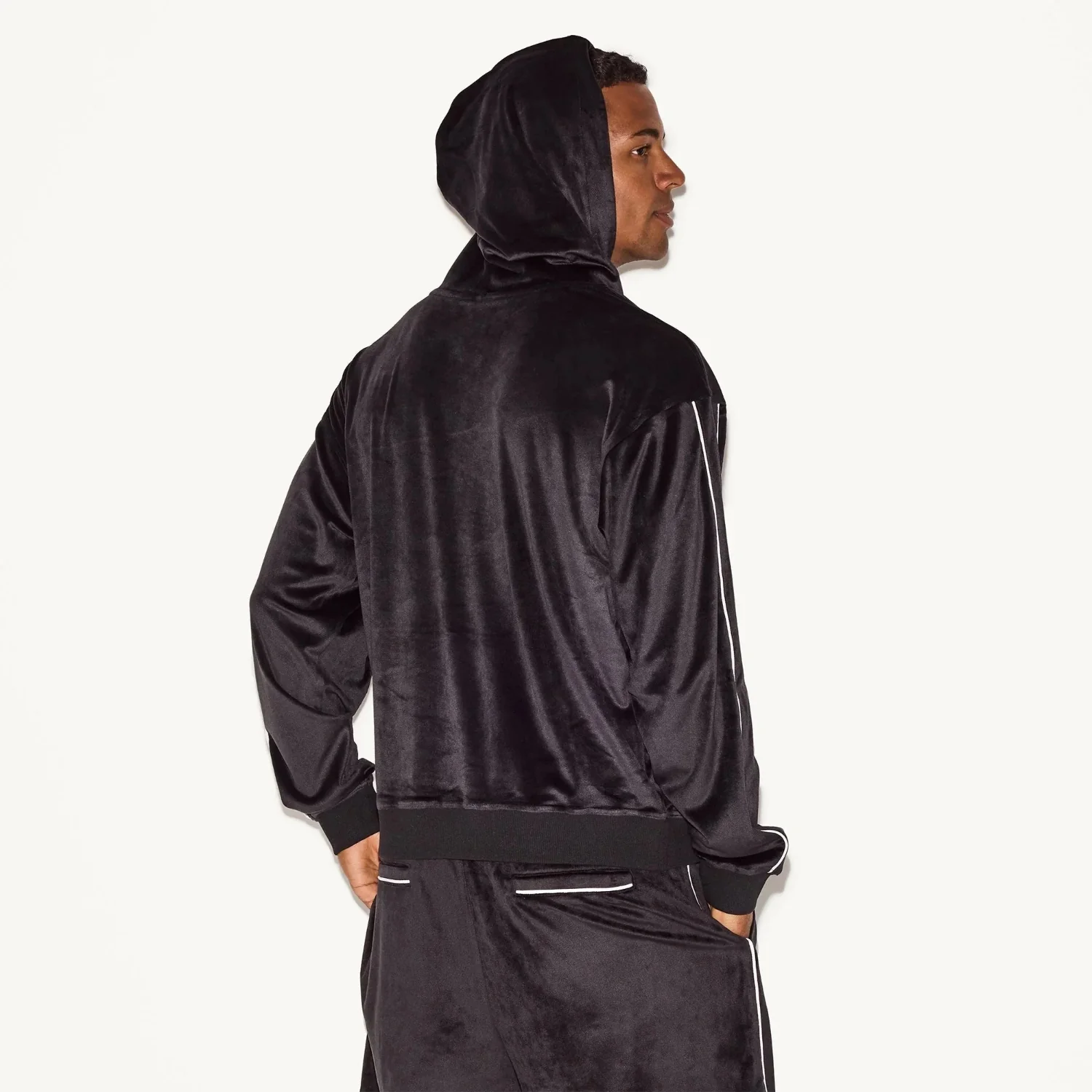 Playboy Men's Velour Hoodie - Image 6