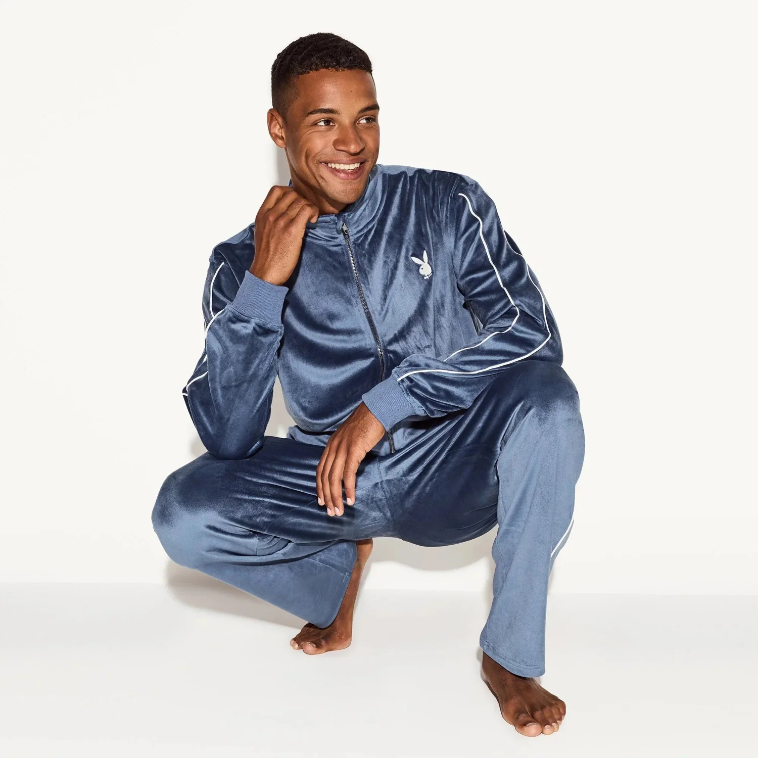 Playboy Men's Velour Pant - Image 6