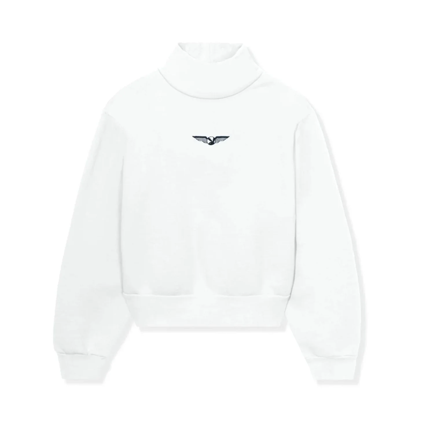 Playboy Women's Aviation Wings High Neck Cropped Sweatshirt - Image 2