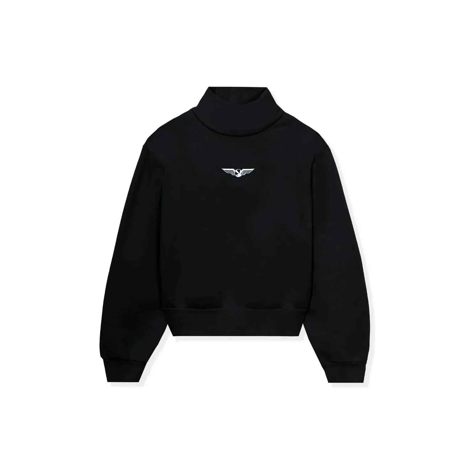 Playboy Women's Aviation Wings High Neck Cropped Sweatshirt - Image 4