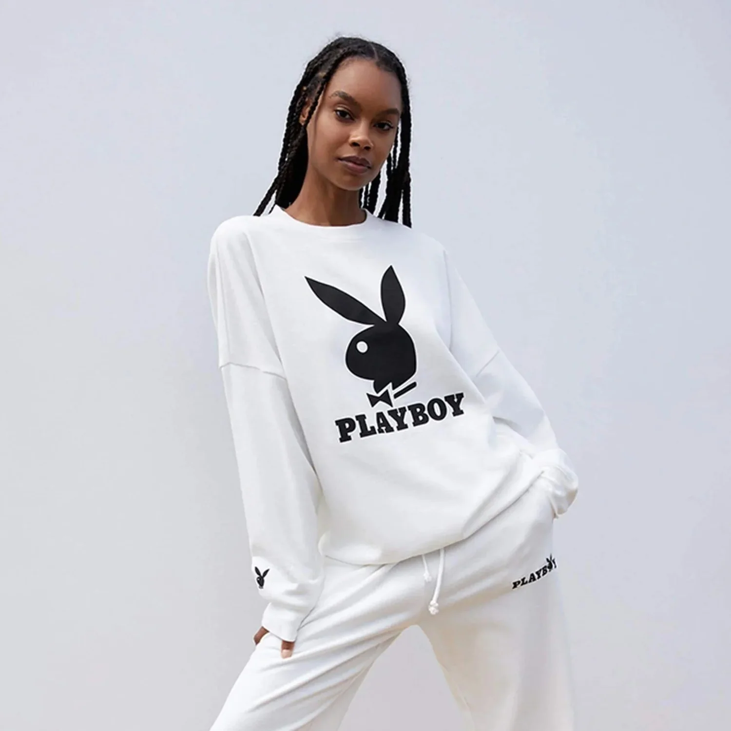 Playboy Women's Playboy Classic Crewneck - Image 2