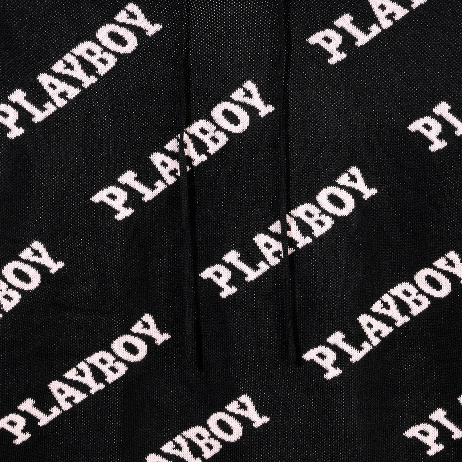 Playboy Women's Playboy Masthead Intarsia Knit Hoodie - Image 6