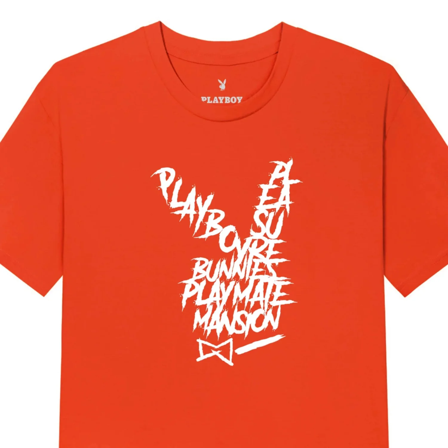 Playboy Graffiti Rabbit Head T-Shirt - Image 2